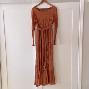 CURATOR SF LARKSPUR DRESS, COPPER, S